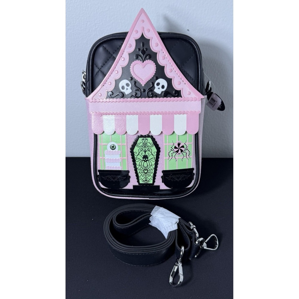 Bath & Body Works Halloween Haunted House Glow in the Dark Crossbody Bag 2025